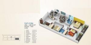 SLV Roshan Enclave - Floor plan
