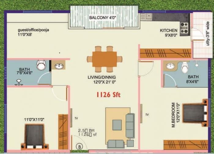 SYN Residency - Floor Plan