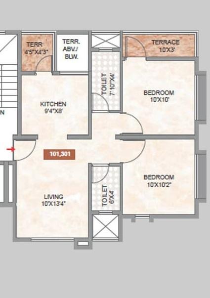 Apratim Imperia - Floor Plan