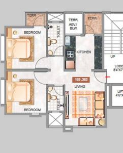 Apratim Imperia - Floor plan