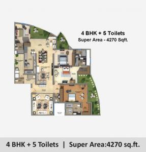 Supertech ORB - Floor plan