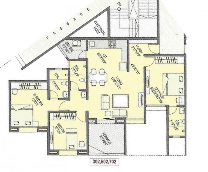 AB Landmarks Elysium - Floor Plan