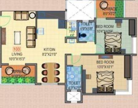 Aditya Pristine - Floor Plan
