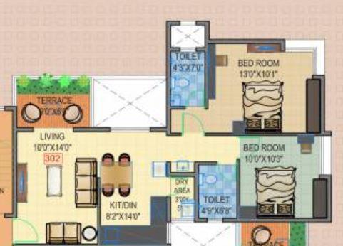 Aditya Pristine - Floor Plan