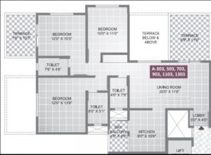 Bhoomi Allium - Floor plan