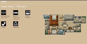 Supertech Aadri - Floor plan