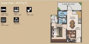 Supertech Basera - Floor plan