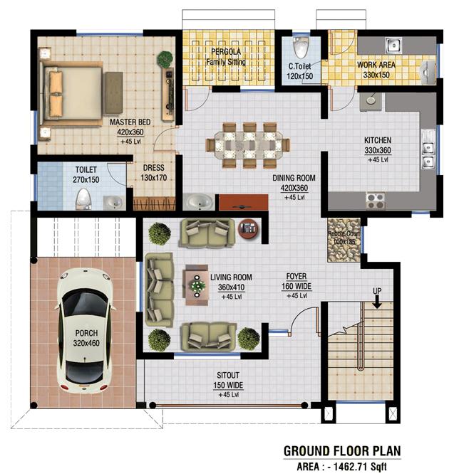 Landmark Highlands - Floor Plan