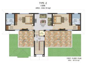 Landmark Highlands - Floor plan