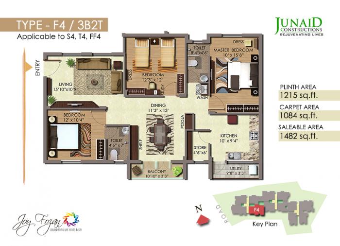 Junaid Joy Fozan - Floor Plan