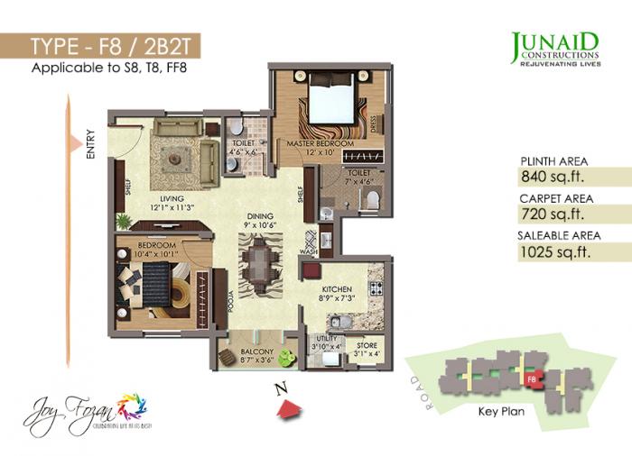 Junaid Joy Fozan - Floor Plan