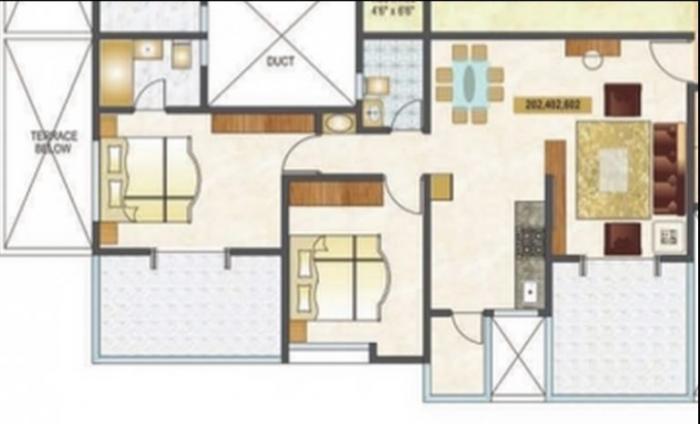 Mittal Silver Crescent - Floor Plan