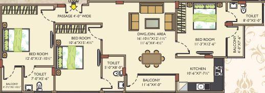 UDB Fortune - Floor Plan