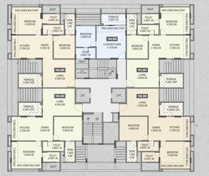 B U Bhandari Vasant - Site Plan