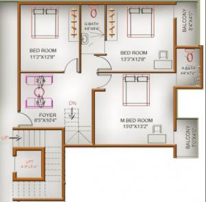 Sipani Santa Monica - Floor plan