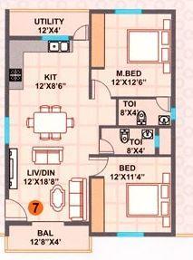 Prashant Regency - Floor plan
