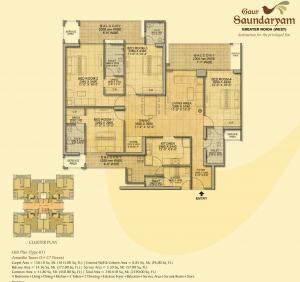 Gaur Saundaryam - Floor plan