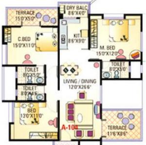 Eisha Loreals - Floor plan