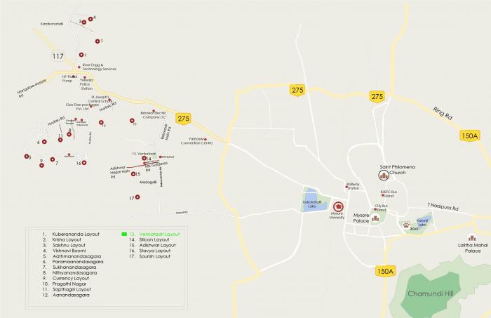 Venkatadri Layout - Locality