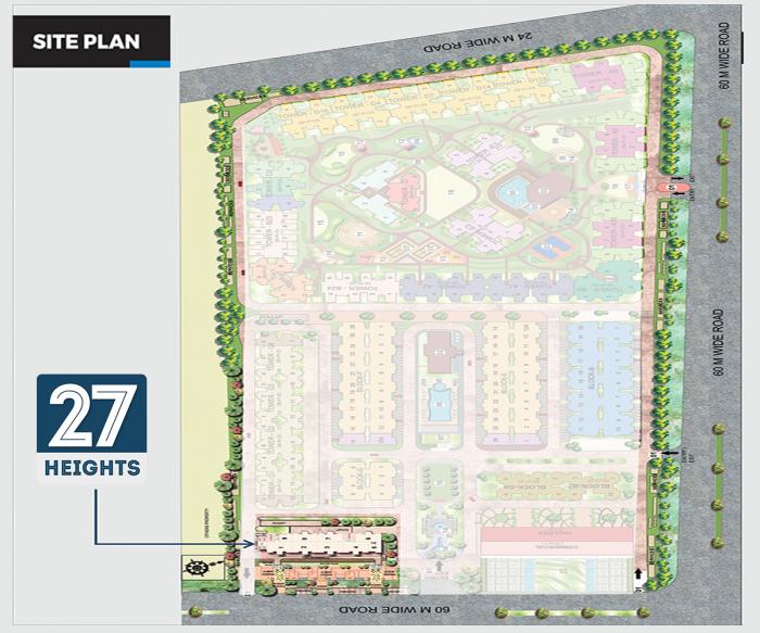 Supertech 27 Heights - Master Plan
