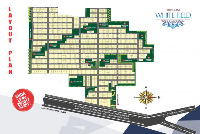 Peram Aditya White Field - Master Plan