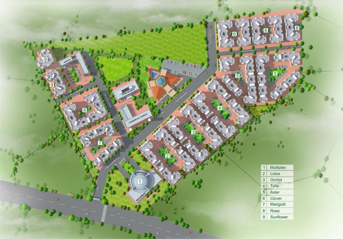 Relstruct Green Park - Master Plan