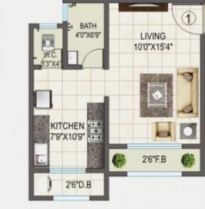 Relstruct Green Park - Floor plan