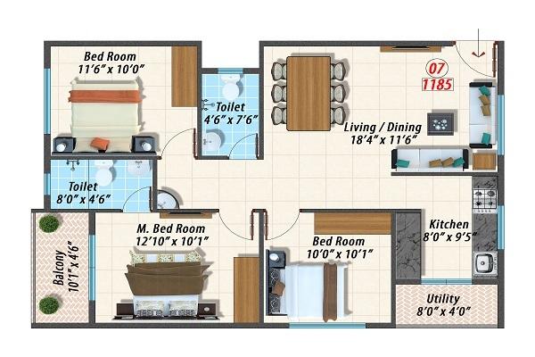 Opera Canopus - Floor Plan