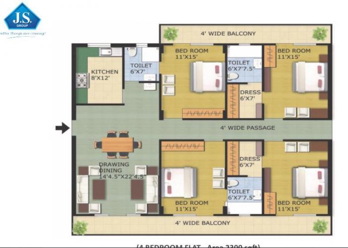 JS The Address - Floor Plan