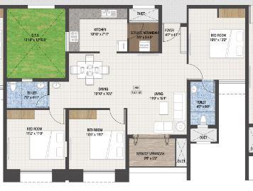 Plaza Tranquil Square - Floor Plan