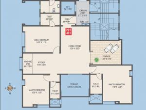 Swojas Chintamani - Floor plan