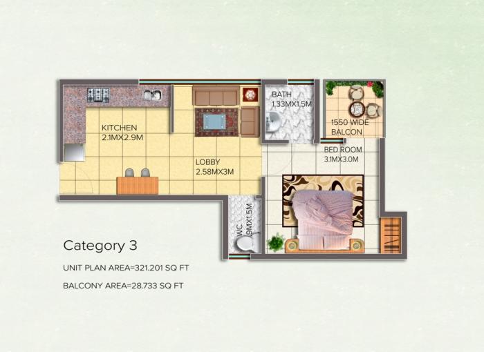 Ramsons Kshitij Ramsons - Floor Plan