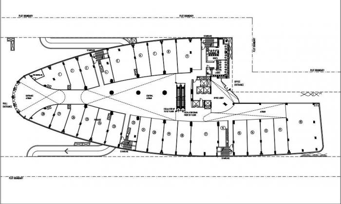 BPTP Centra One - Floor Plan