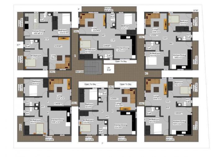 APS View Apartment - Master Plan