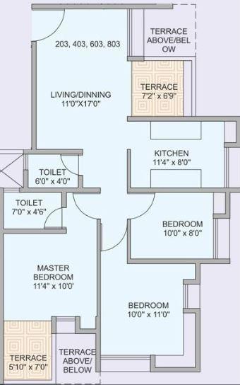 Lotus Celestine - Floor Plan