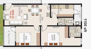 Pavan Rivera - Floor Plan