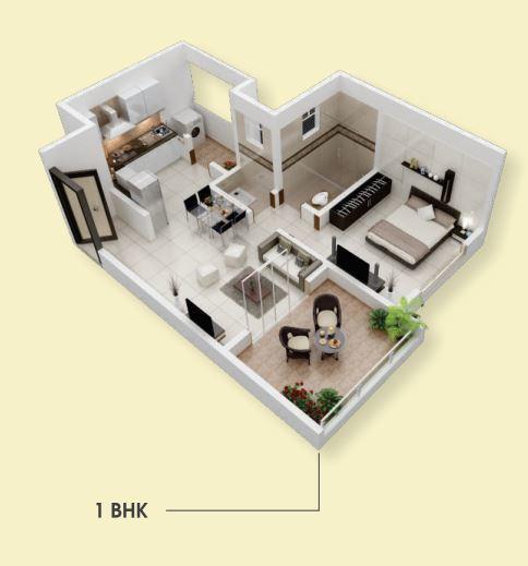 Krishna Aeropolis - Floor Plan