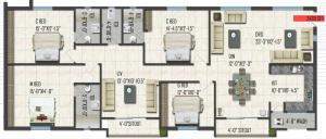Vijayacon Vijaya Meadows - Floor plan