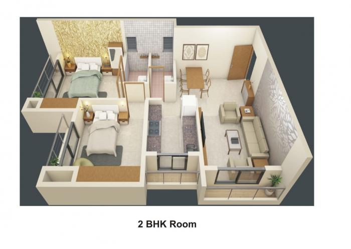 Prathemesh Yug Heights - Floor Plan