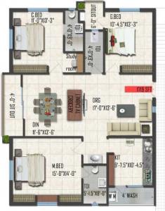Vijayacon Vijaya Meadows - Floor plan