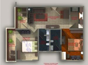 Yashoda Residency - Floor plan