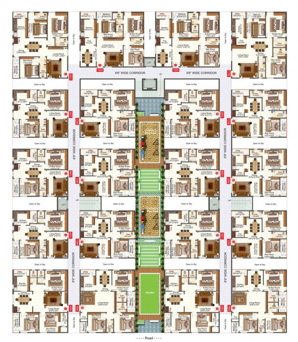 Aditya Elite - Site Plan