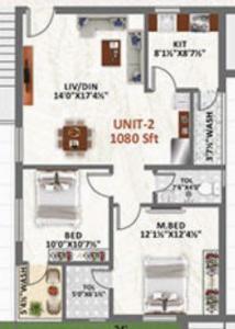 Vijaya Honey Heights - Floor plan