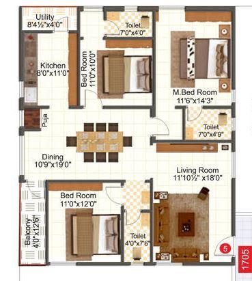 Aditya Elite - Floor Plan