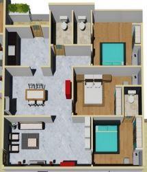 Vishwanadh Avenues - Floor plan