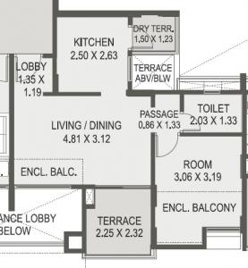 Saarrthi Stanza - Floor plan