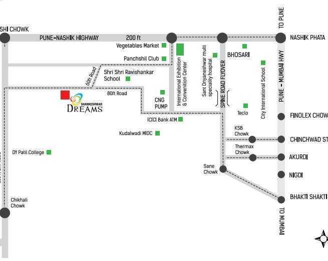 Shankeshwar Dreams - Locality