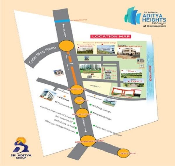 Sri Aditya Heights - Locality