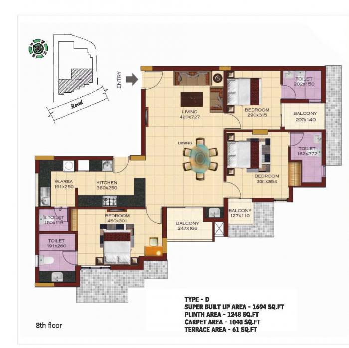 Cordon Trinity - Floor Plan