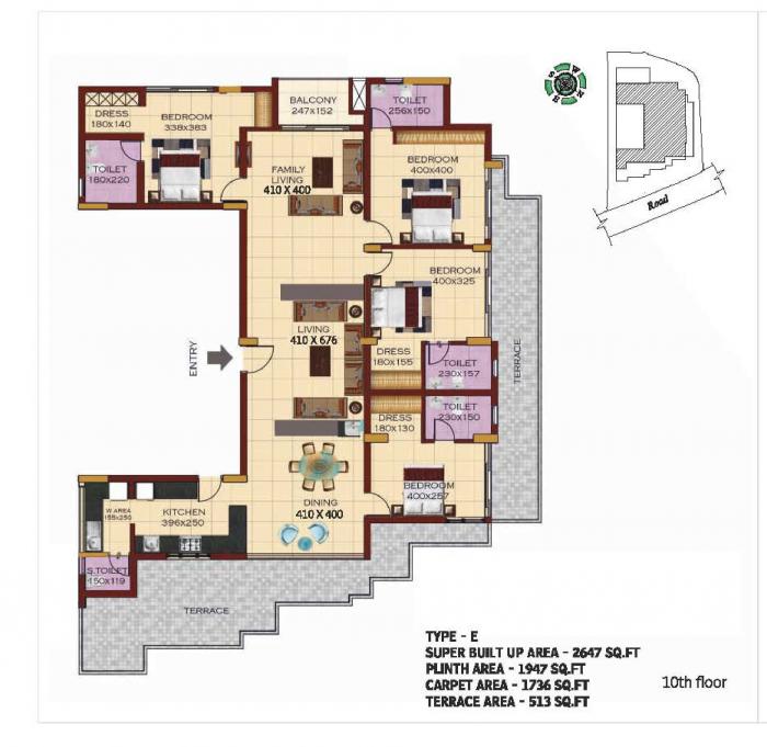 Cordon Trinity - Floor Plan